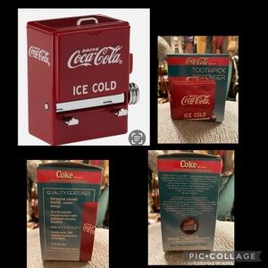 Coca-Cola Ice Cold Toothpick Dispenser